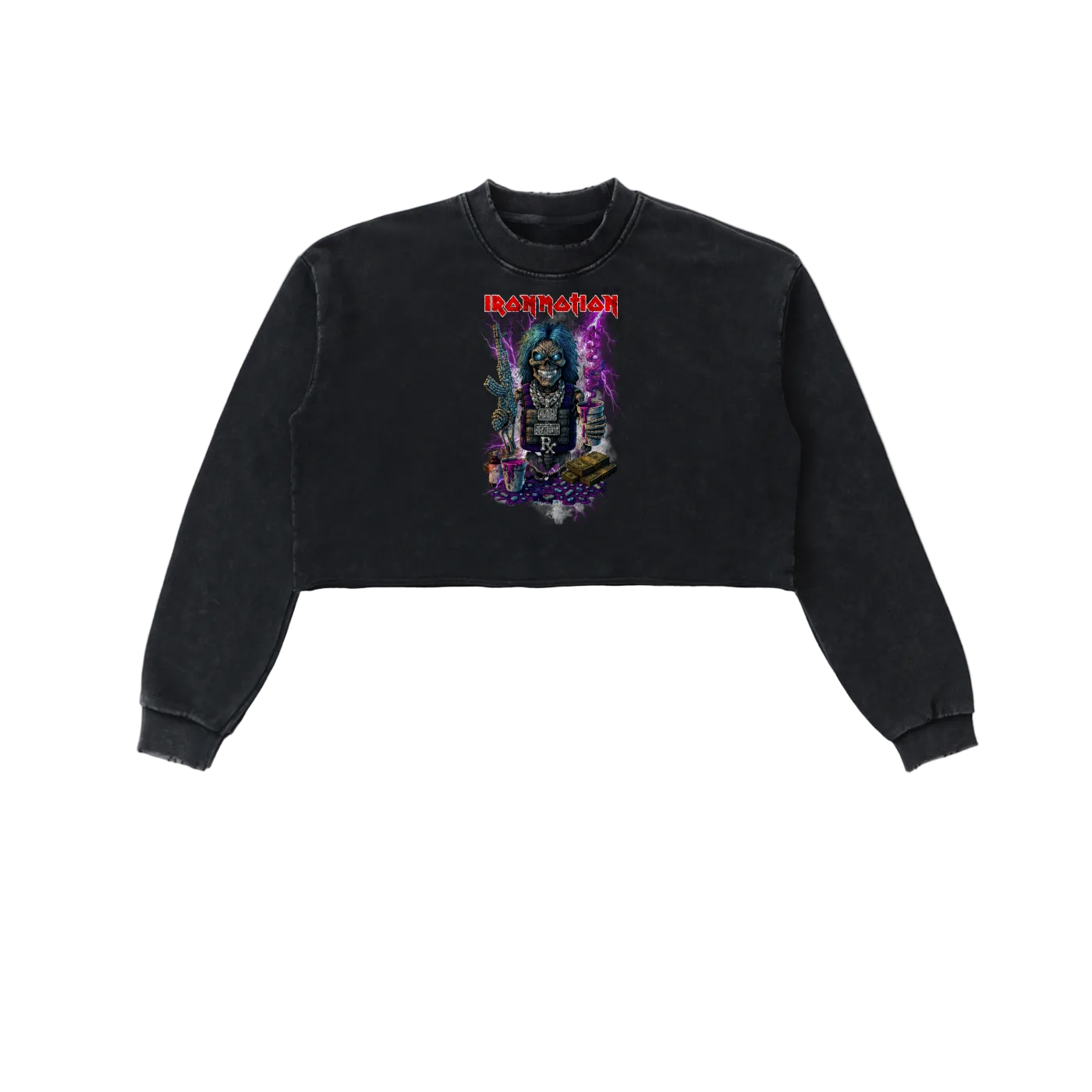 IronMotion Cropped Sweatshirt