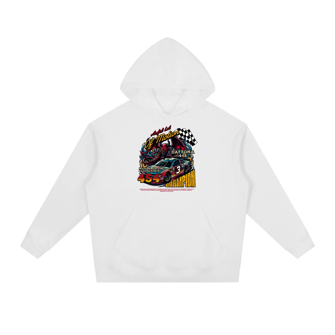 Daytona 448 Heavyweight Drop-Shoulder Hoodie