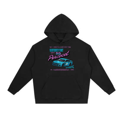 Percocet Motorsport Heavyweight Drop-Shoulder Hoodie