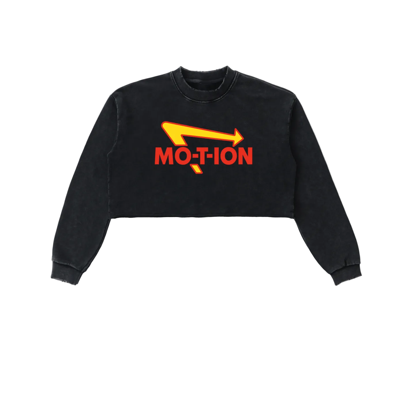 MO-T-ION Cropped Sweatshirt