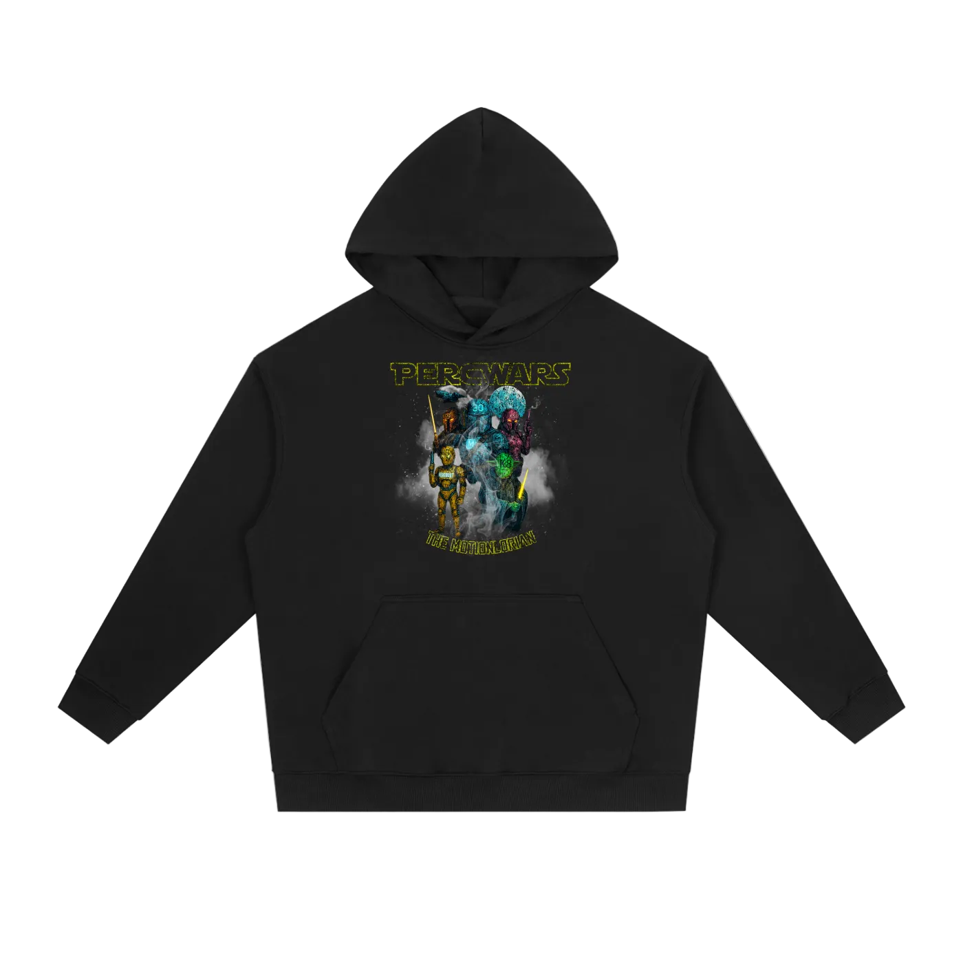 Percwars Heavyweight Drop-Shoulder Hoodie