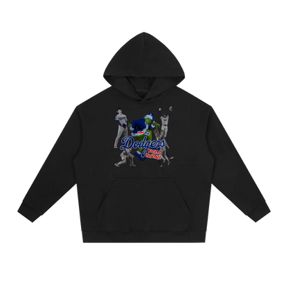 Dodgers Grinchmas Heavyweight Drop-Shoulder Hoodie